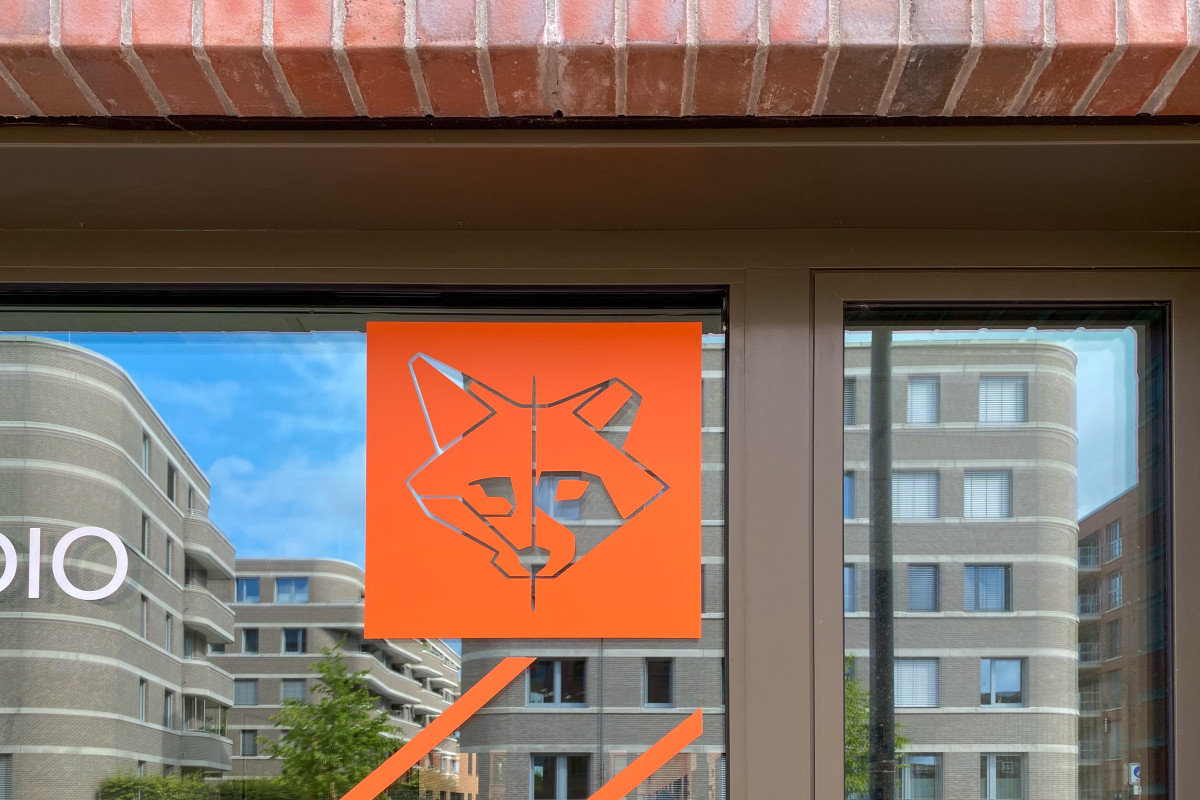 Detailaufnahme des Logos von der Visionskultur