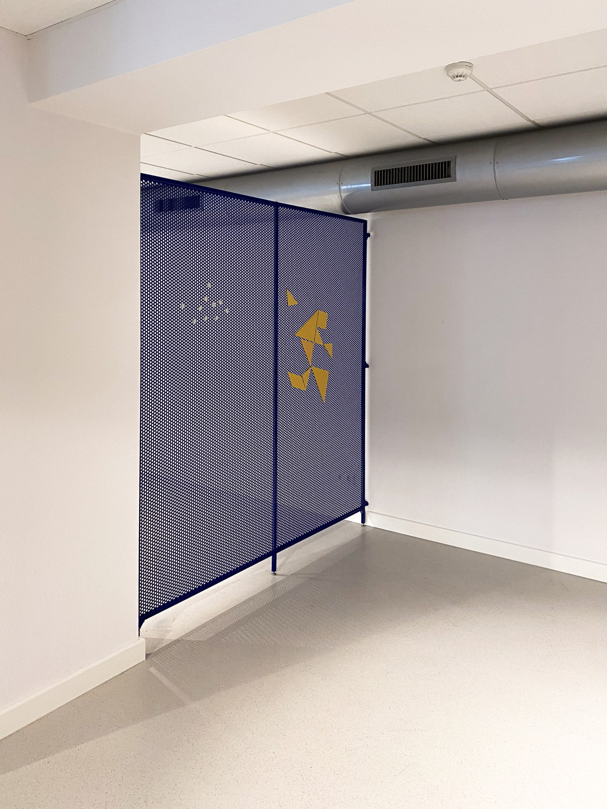 Raumtrenner von der Seite