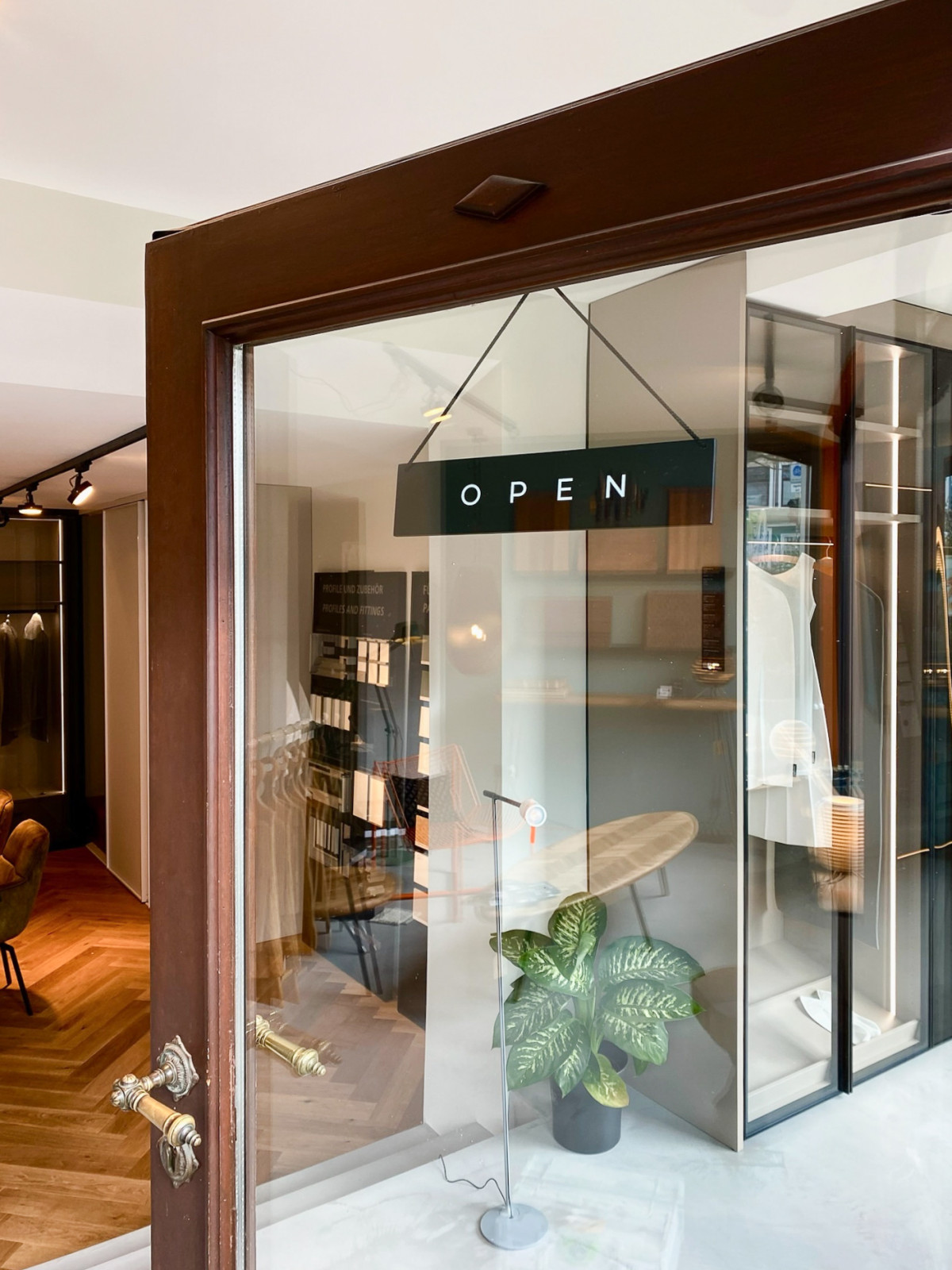 offener Eingangsbereich