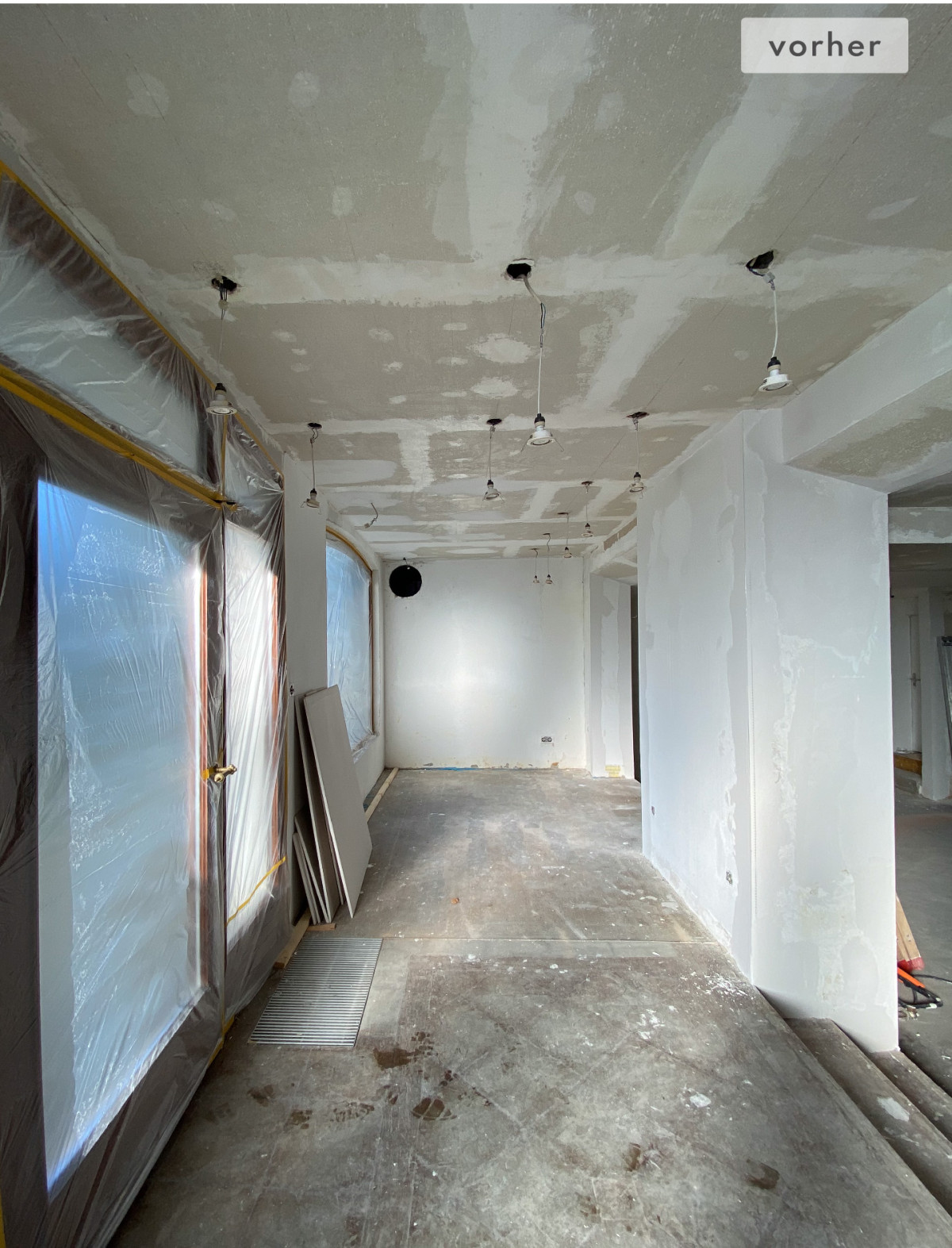 Umbau in dem Showroom von Elzholz