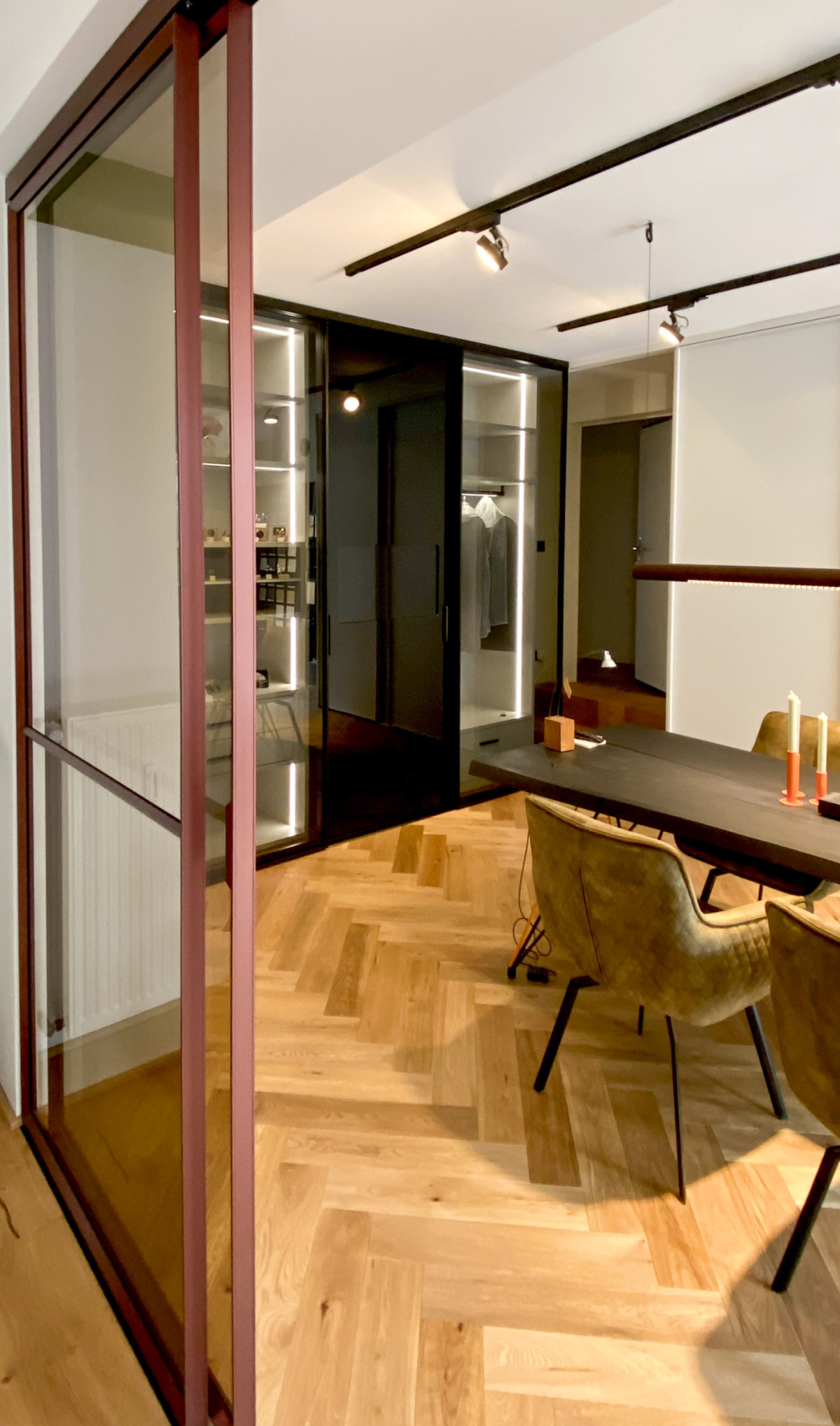 Meeting Raum mit Raumtrenner